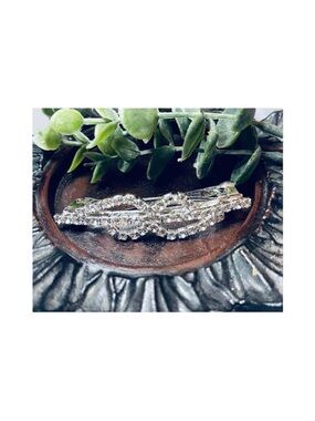 Crystal Rhinestone Hair Clip - Silver Sparkle FINAL PRICE DROP